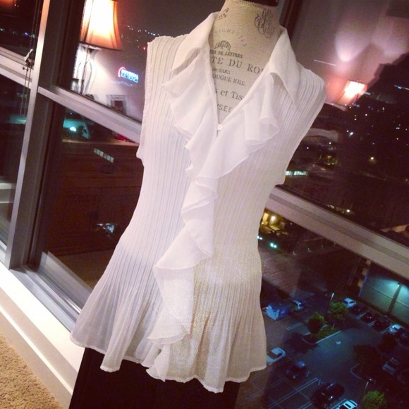 🔱SOLD🔱 Gorgeous Chiffon Ruffle Top