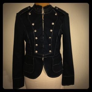 🔆Military style bebe black blazer🔆