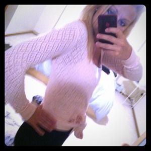 Express wrap and tie sweater