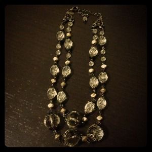 Beautiful crystal beads necklace!