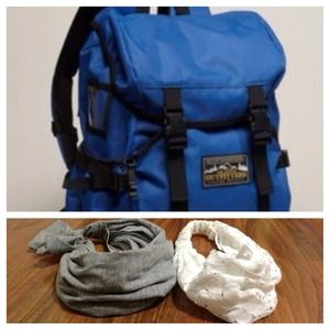 ❌SOLD❌Bundle: Hiking Backpack and Two Head-wraps
