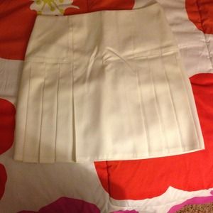 White skirt