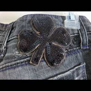 Miss Sixty Eden Dark/Black Straight Leg Jeans