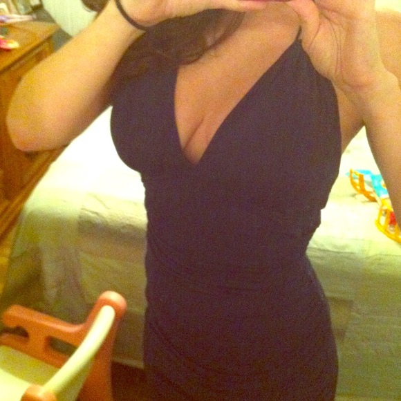 Navi form fitting maxi bundle with blouse