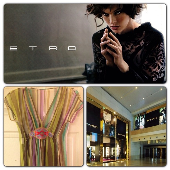 💥SOLD💥 ETRO Blouse & Light Green Blouse bundle