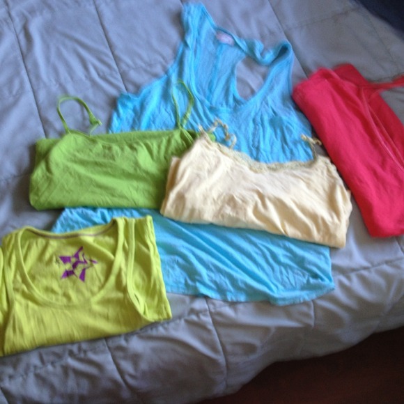 Lot of tank tops