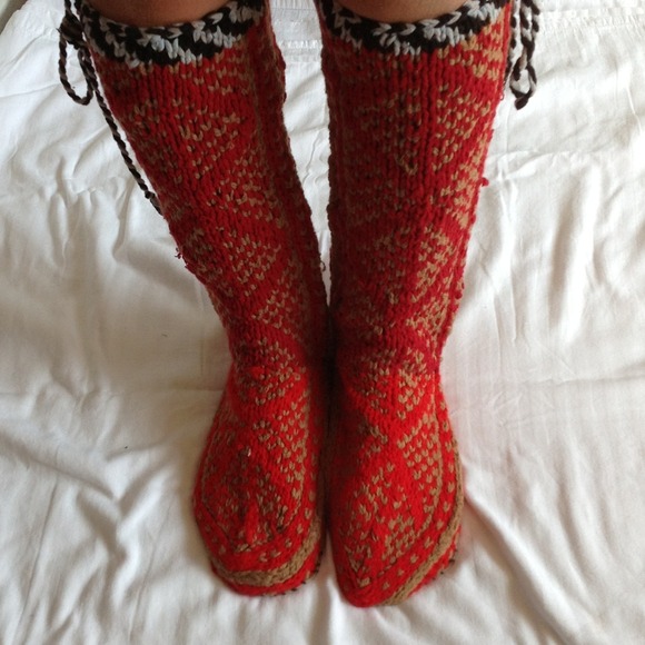SOLD IN BUNDLE. House booty socks. NWOT