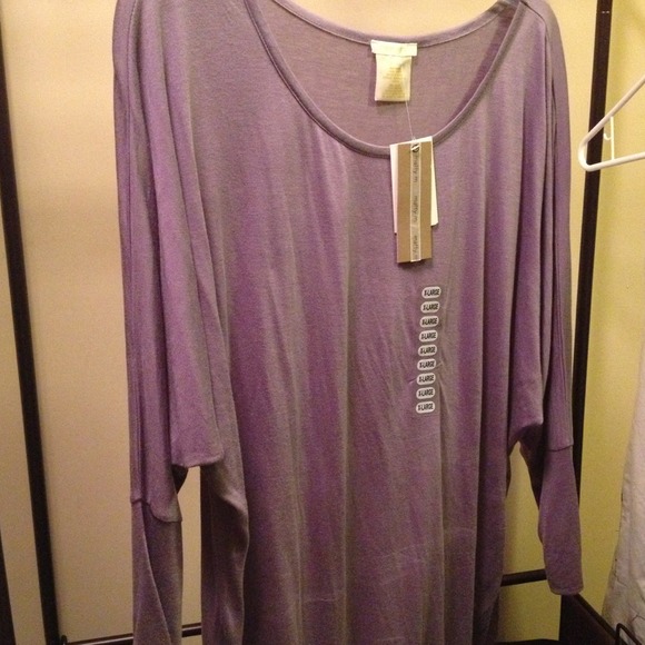 Trendy dolman sleeve tunic