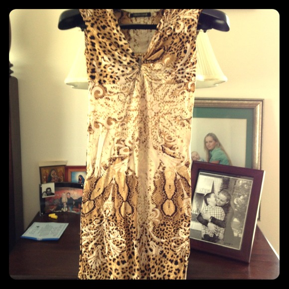 Roberto cavalli gorgeous dress!!! Leopard print!
