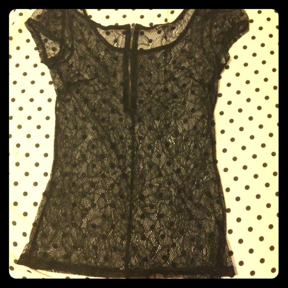 Express lace top