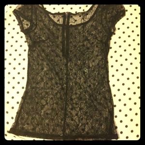 Express lace top