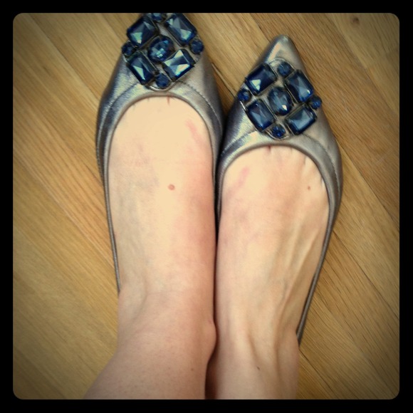 Beautiful silver flats!!!
