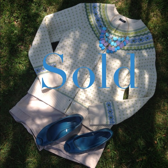 ❌❌SOLD❌❌JCREW cardigan sweater