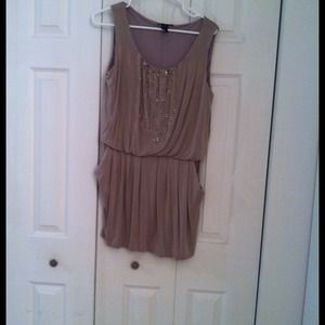 Grey summer tank dress