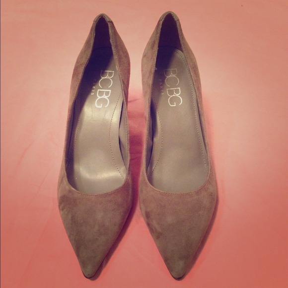 BCBG Suede Heels