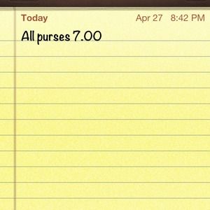 All pocket books are 7.00 dollars today :)