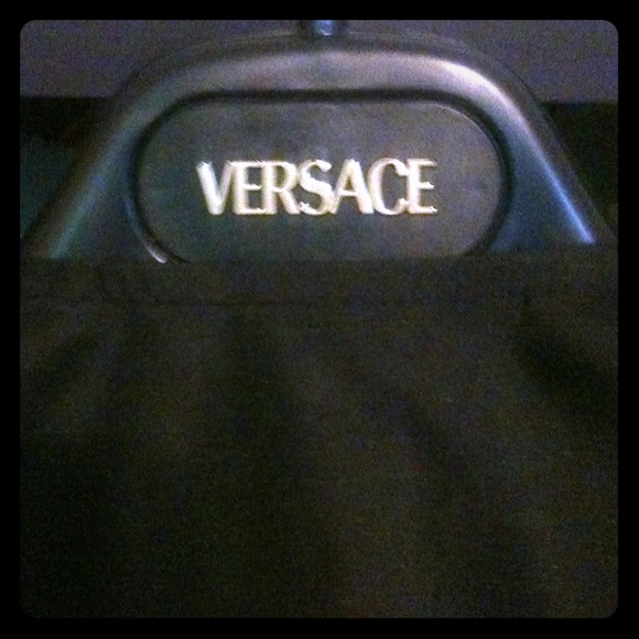 Versace open-back dress