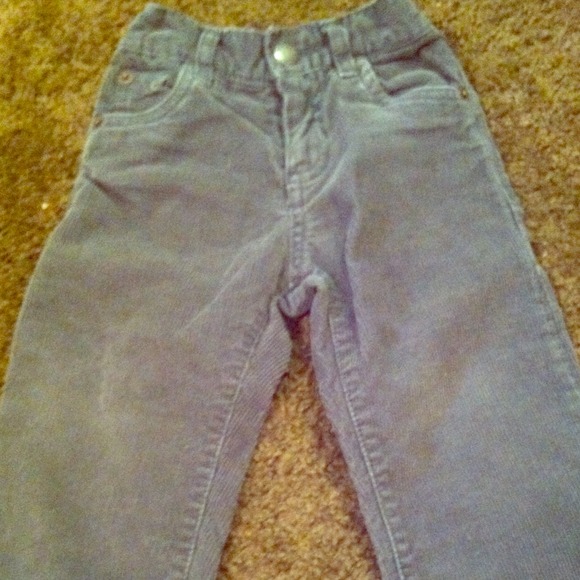 Like new Toddler boy gray corduroy pants