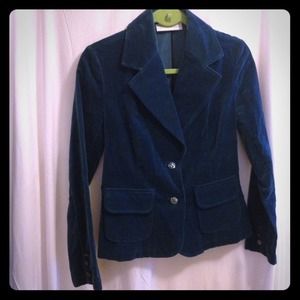 ✨✨REDUCED✨✨ Velour blazer!