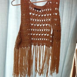 Fringe top TRADED🔵🔵