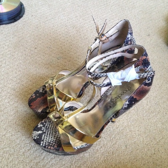 Snakeskin Heels