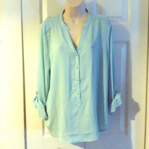 Size XL Lauren Conrad mint top