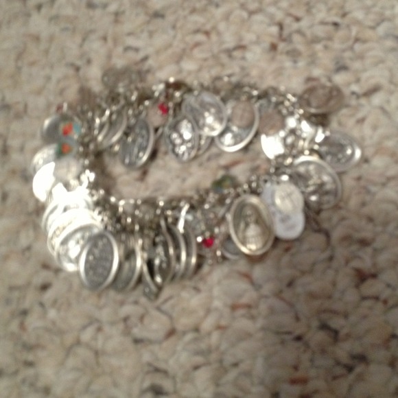 Handmade Christian/Catholic Charm Bracelet