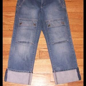 Banana Republic denim capris