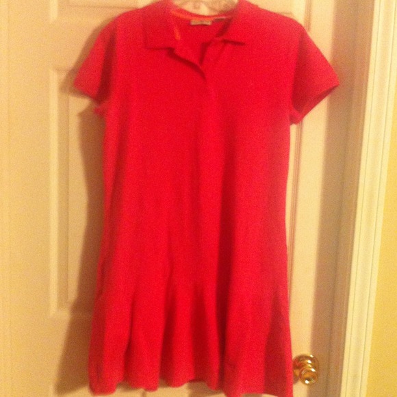 Hot pink tennis dress