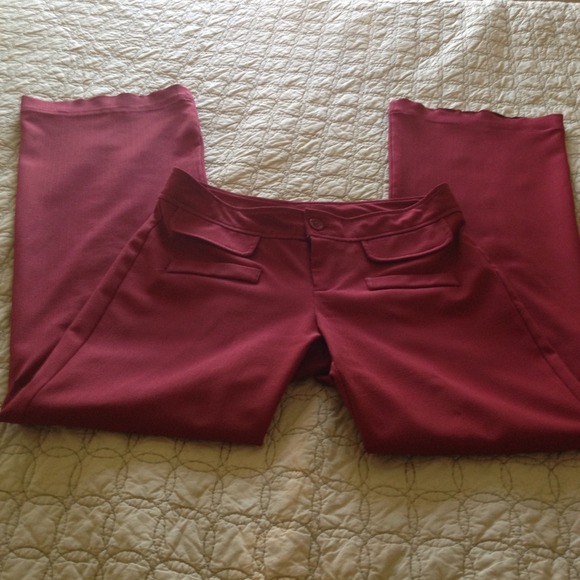 Rustic Red Dress Slacks - Picture 3 of 3