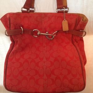 💥Hold💥Coach handbag red