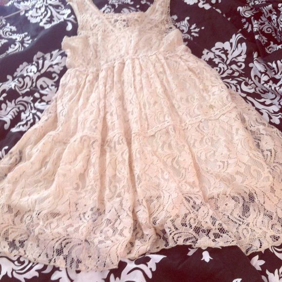 Ivory Lace Dress