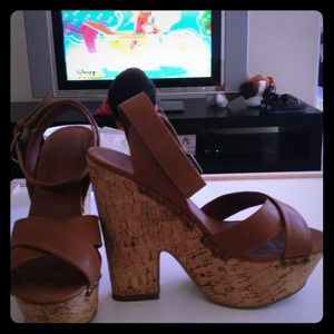 Forever 21 Wedges in Brown