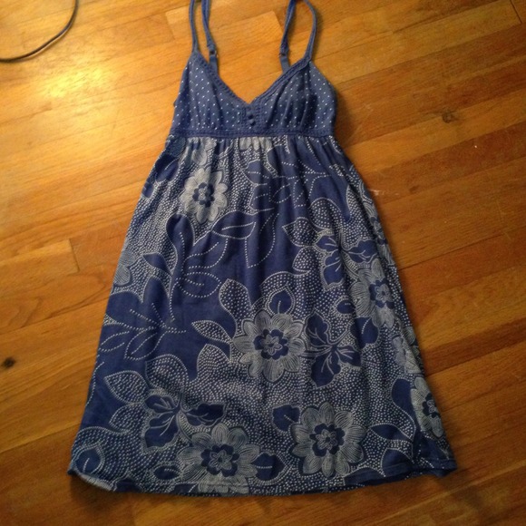 Pretty blue Aeropostle spaghetti strap dress - Picture 1 of 4