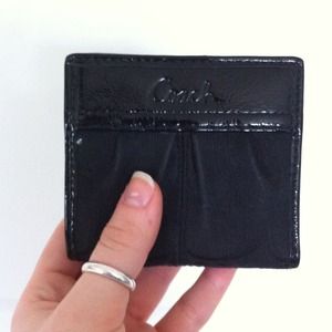 Black Coach wallet