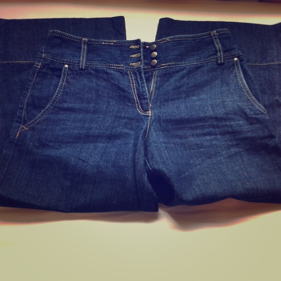 Loft Ann Taylor dress jean capris!