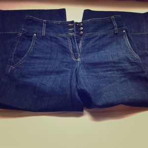 Loft Ann Taylor dress jean capris!