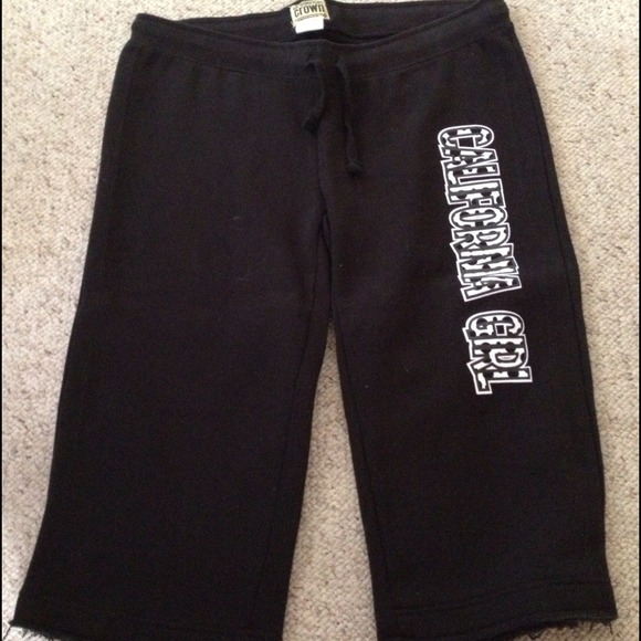 ❌SOLD❌ ☀CALIFORNIA GIRL SWEAT CAPRIS☀