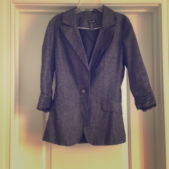 Chambray Blazer