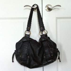 Dark brown Kooba handbag