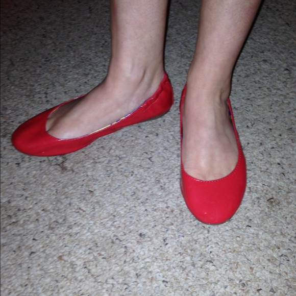 Coral ballet flats - Picture 3 of 3
