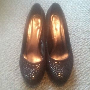 👏👏👏Bundle shoes and wallet Chunk heels