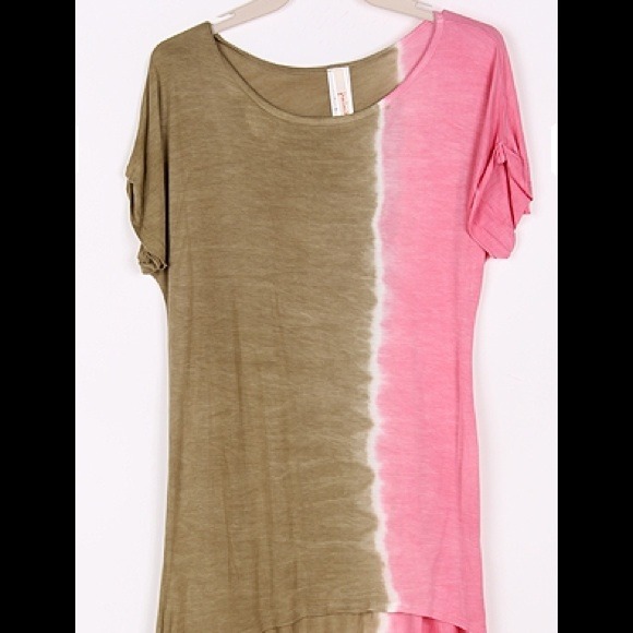 💋On hold💋tie dye high low top