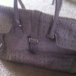 Jessica Simpson faux crocodile tote