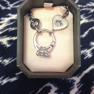 ⛔SOLD⛔ Juicy Couture Diamond Charm Necklace