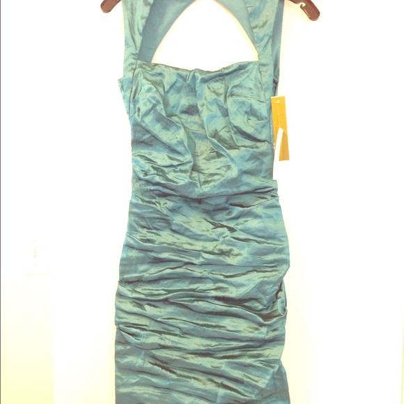 Nicole miller nwt size 4 silk dress