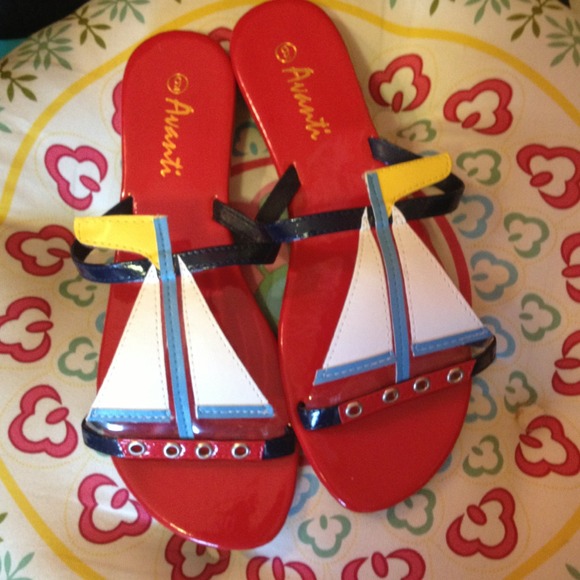 Size 8 Sailboat Sandals