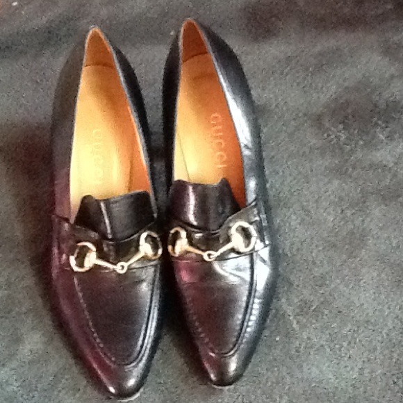 Ladies Gucci horsebit shoes