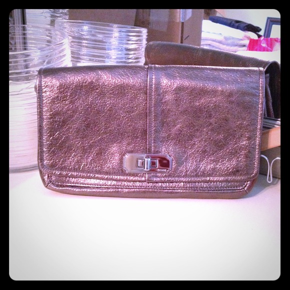 Coach Clutches & Wallets - NWOT Coach Silver Clutch