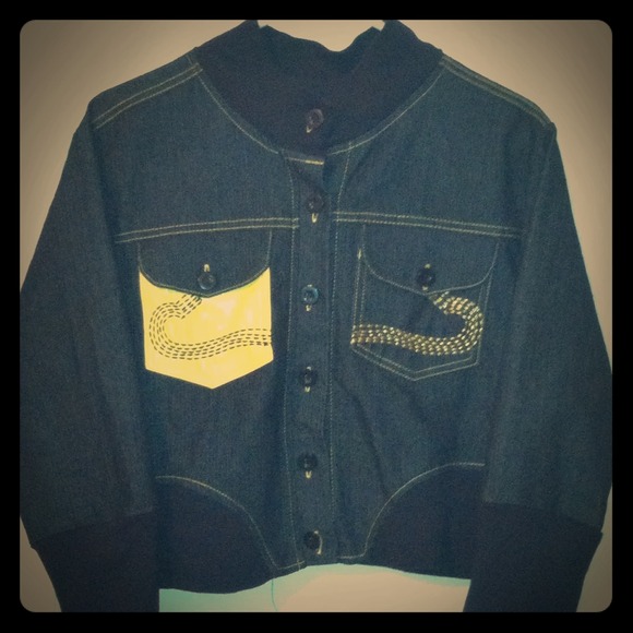 🚫SOLD🚫💥💥XL BLACK DENIM JEAN JACKET💥💥